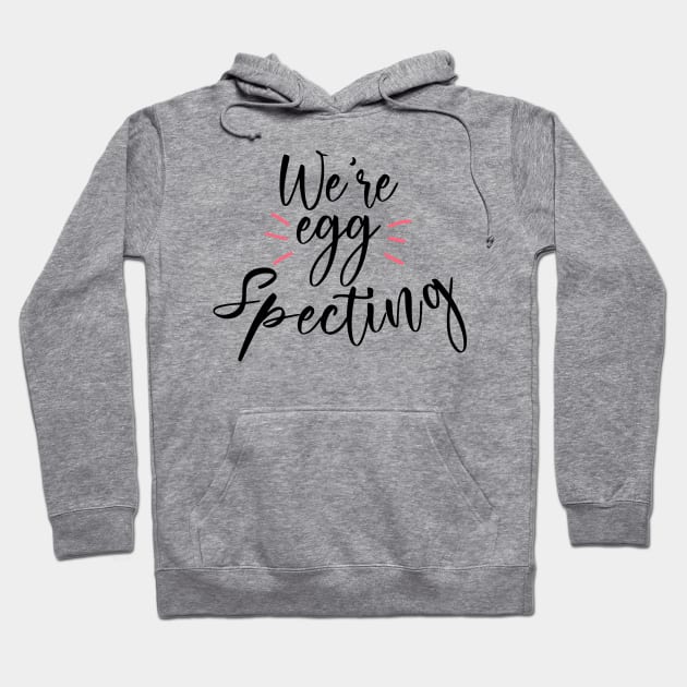 Somebunny is eggspecting | pregnancy announcement | Easter Happy Bunny | Easter Eggs | Hoppy Easter | Funny Happy Easter |  Funny Happy Easter Hoodie by johnii1422